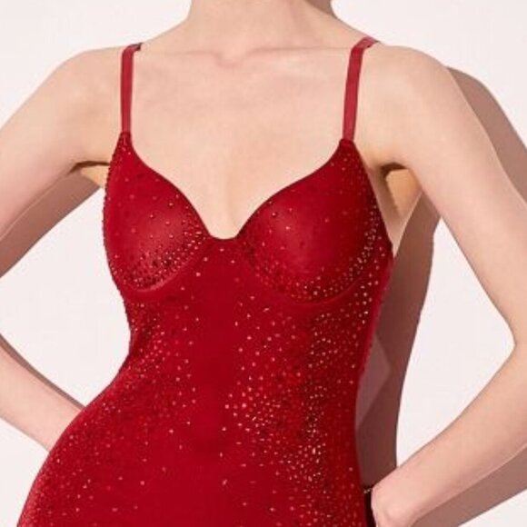 New Mermaid Long Evening Gown w/ Sweetheart Neck & Mid-Open Zipper Back CD T904 - Picture 4 of 8